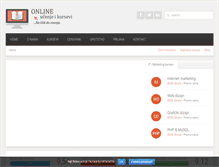 Tablet Screenshot of onlineucenjeikursevi.com